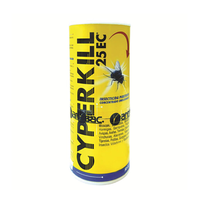 Insecticida líquido Cyperkill 25 EC 50 cc Copargo