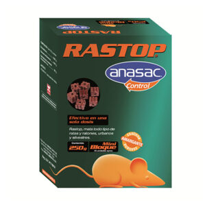 Rodenticida Rastop Mini Bloque 250 grs.