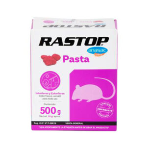 Rodenticida Rastop pasta 500 grs.