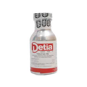 Detia GAS RT-35 tabletas para control de plagas en almacenes